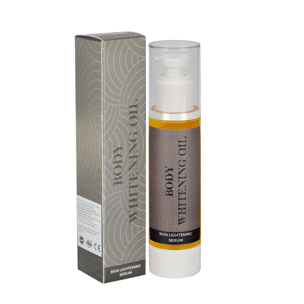 Body whitening oil