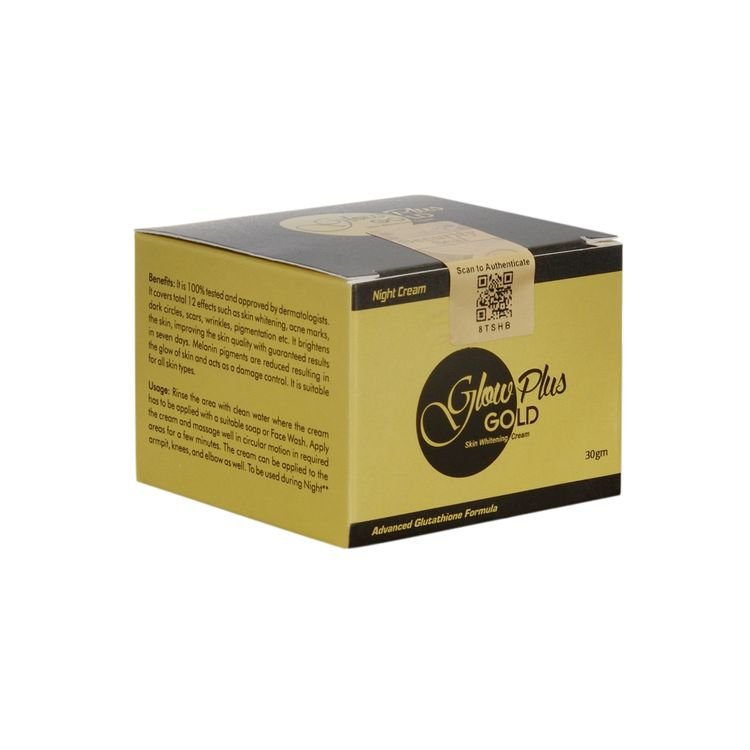 glow plus gold skin whitening cream