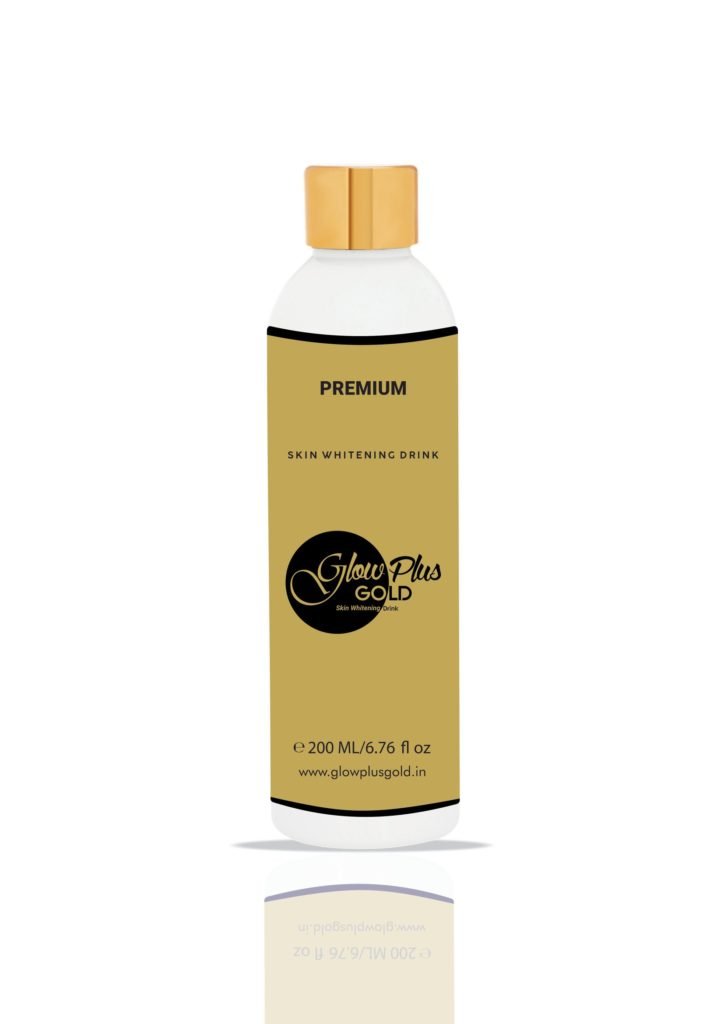 Glow plus gold skin whitening drink