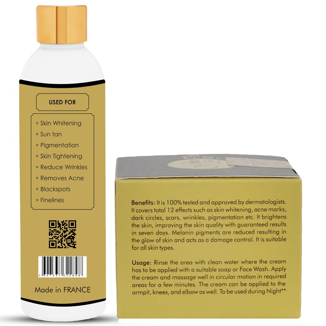 Glow plus gold skin whitening drink